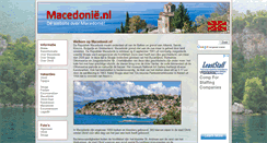 Desktop Screenshot of macedonie.nl