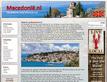 Tablet Screenshot of macedonie.nl